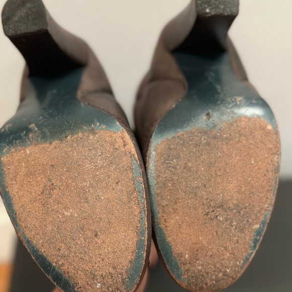 Miss Sixty dark grey knee high boots size 37 - Picture 4 of 5